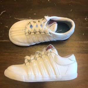 Toddler white KSwiss sz 7.5